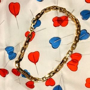 Eddie Borgo "Supra Link" necklace 12k gold vermeil